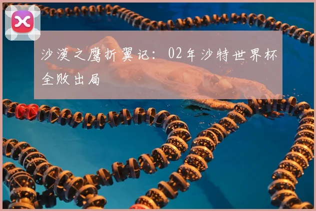 沙漠之鹰折翼记：02年沙特世界杯全败出局