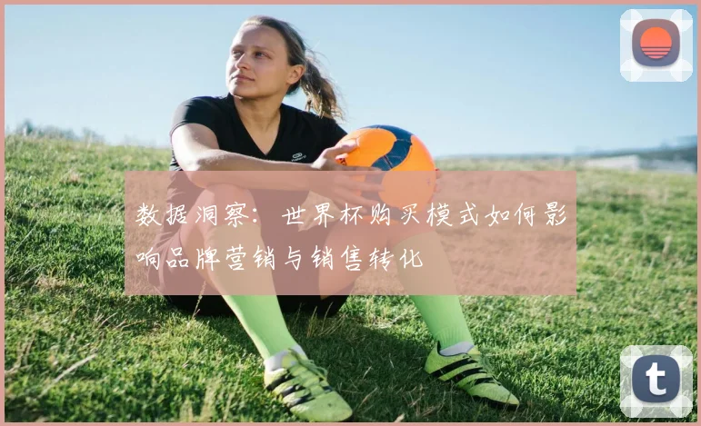 数据洞察：世界杯购买模式如何影响品牌营销与销售转化